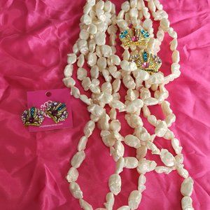 Sassy Jones Johari Necklace and Earrings NWT